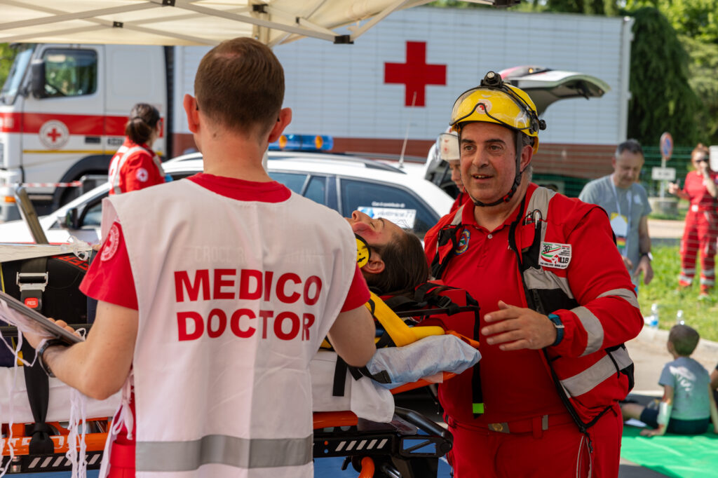 Simulazione Maxi Emergenza Croce Rossa Scandiano
