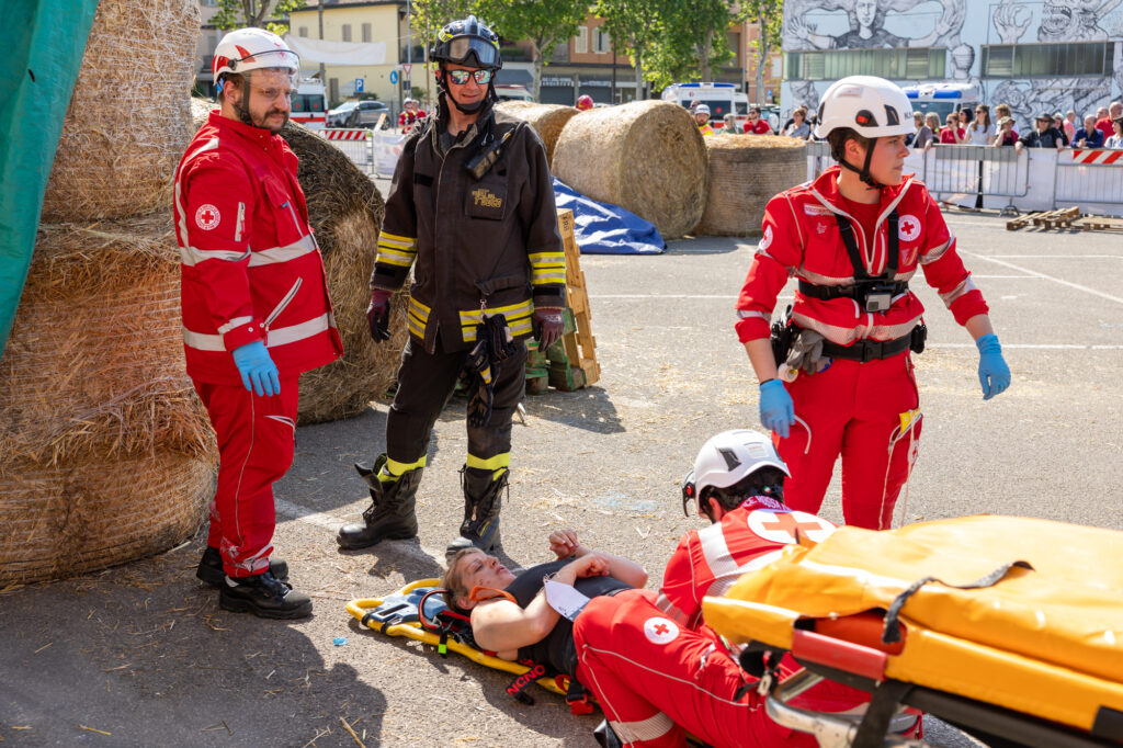 Simulazione Maxi Emergenza Croce Rossa Scandiano