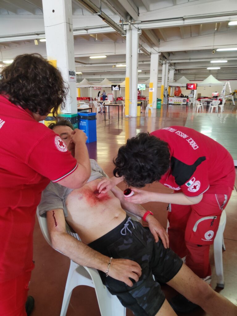 Truccatori Simulazione Maxi Emergenza Croce Rossa Scandiano