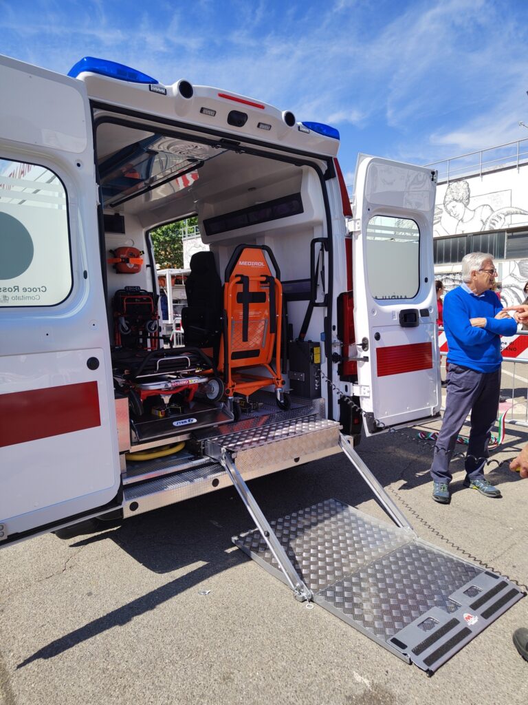 Nuova ambulanza Croce Rossa Scandiano "Serena"